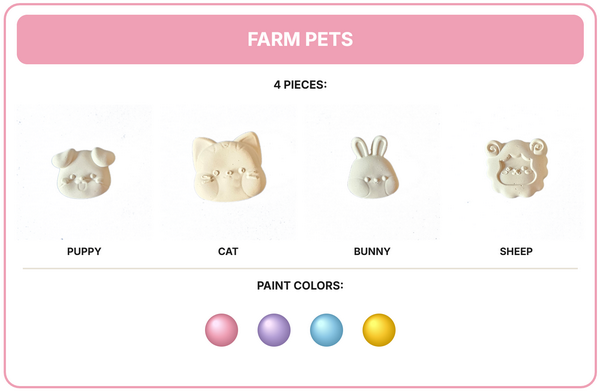 Ready to Gift Bundled Kits — Farm Pet Faces