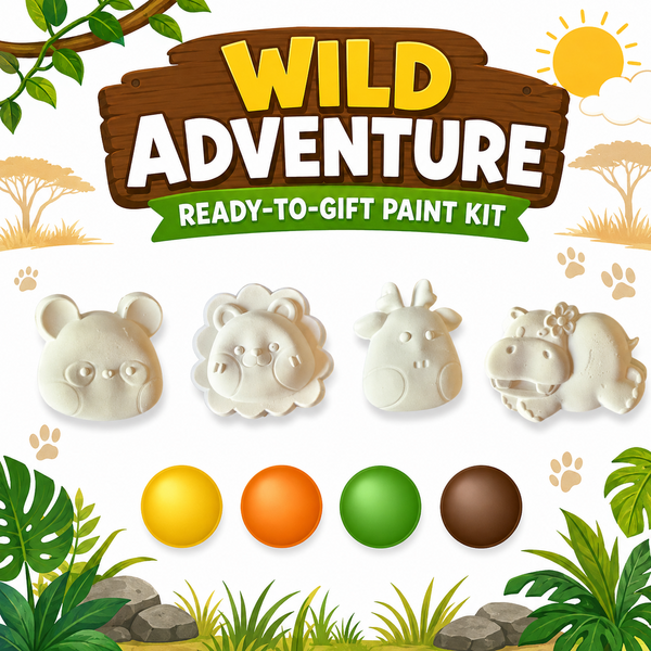 Ready to Gift Bundled Kits — Wild Animal Faces